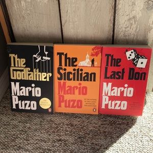The Godfather Collection- 3 Book Set